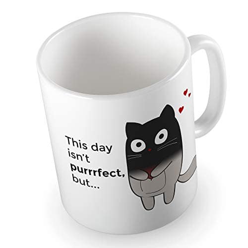 Froster Tazza Magica - Gattino, Tazza Sensibile al Calore, Tazza Cambia Colore, Regalo per Lei Lui Amante dei Gatti